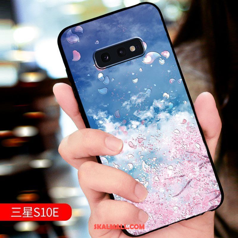 Samsung Galaxy S10e Skal Mobil Telefon Skydd Grön Stjärna Trend Billiga