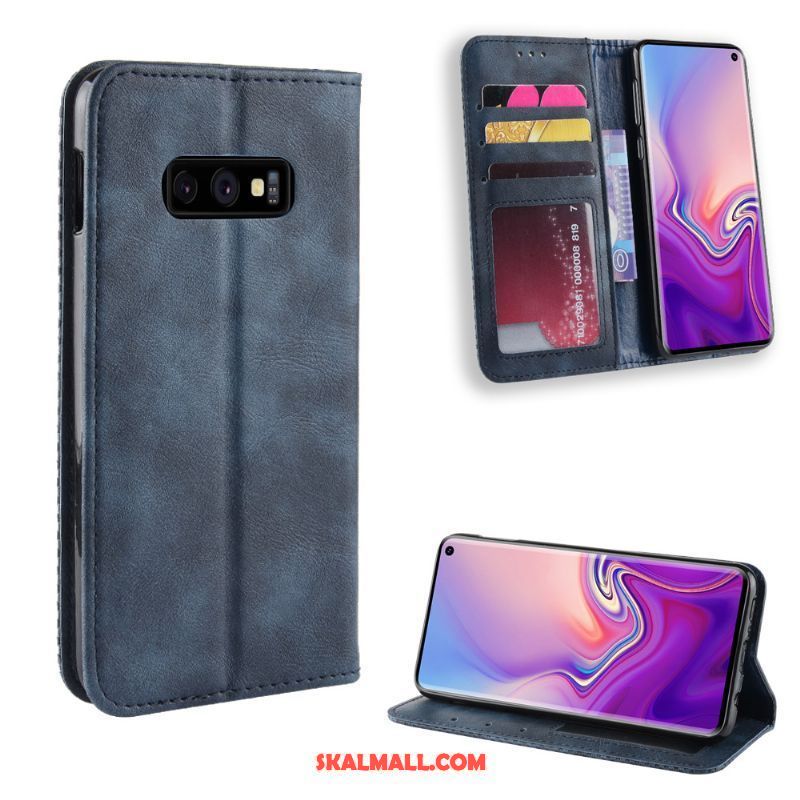 Samsung Galaxy S10e Skal Retro Fallskydd Mönster Täcka Mobil Telefon Billig