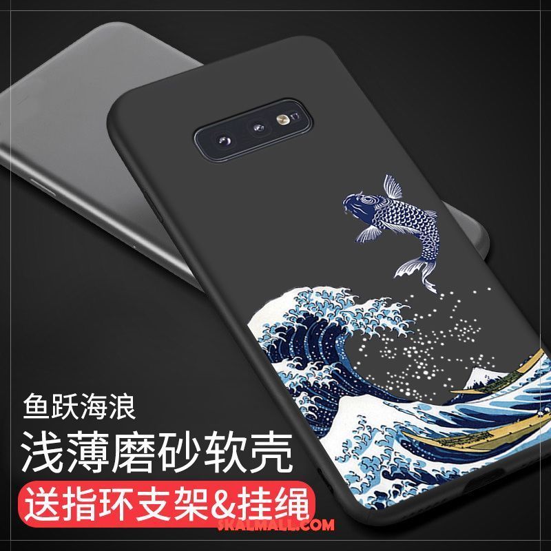 Samsung Galaxy S10e Skal Skydd Enkel Nubuck Mode Kreativa Rea