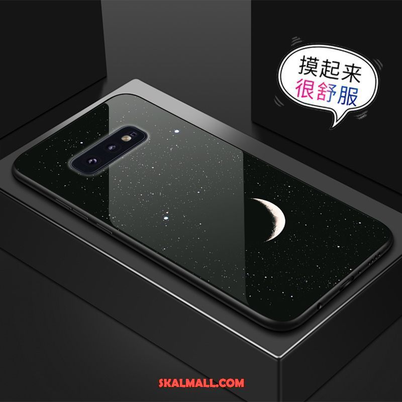 Samsung Galaxy S10e Skal Stjärna Glas Fallskydd Grön Kreativa Köpa