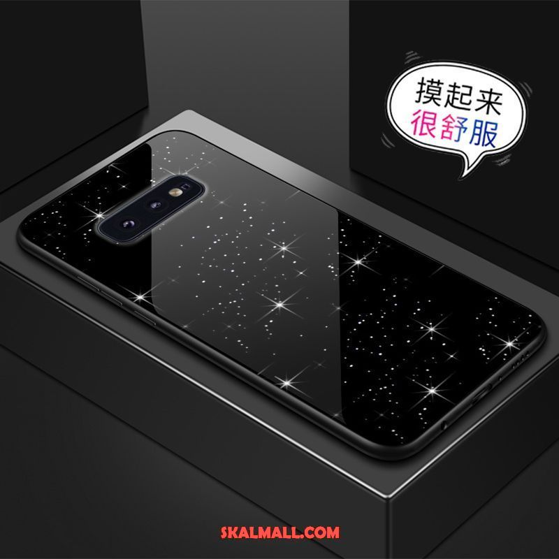 Samsung Galaxy S10e Skal Stjärna Glas Fallskydd Grön Kreativa Köpa