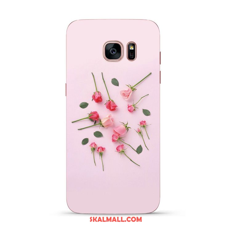 Samsung Galaxy S6 Edge Skal Stjärna Blommor Kyla Mobil Telefon Svart Till Salu