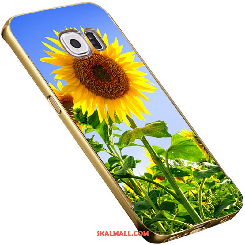 Samsung Galaxy S6 Skal Mobil Telefon Tredimensionell Metall Bakre Omslag Plating Köpa