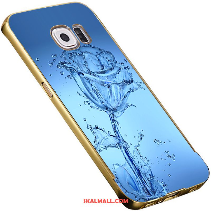 Samsung Galaxy S6 Skal Mobil Telefon Tredimensionell Metall Bakre Omslag Plating Köpa