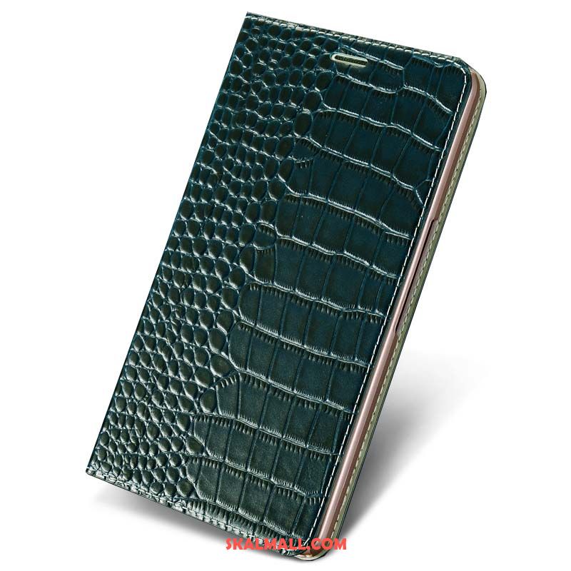 Samsung Galaxy S6 Skal Vinröd Äkta Läder Skydd Läderfodral Mobil Telefon Rea