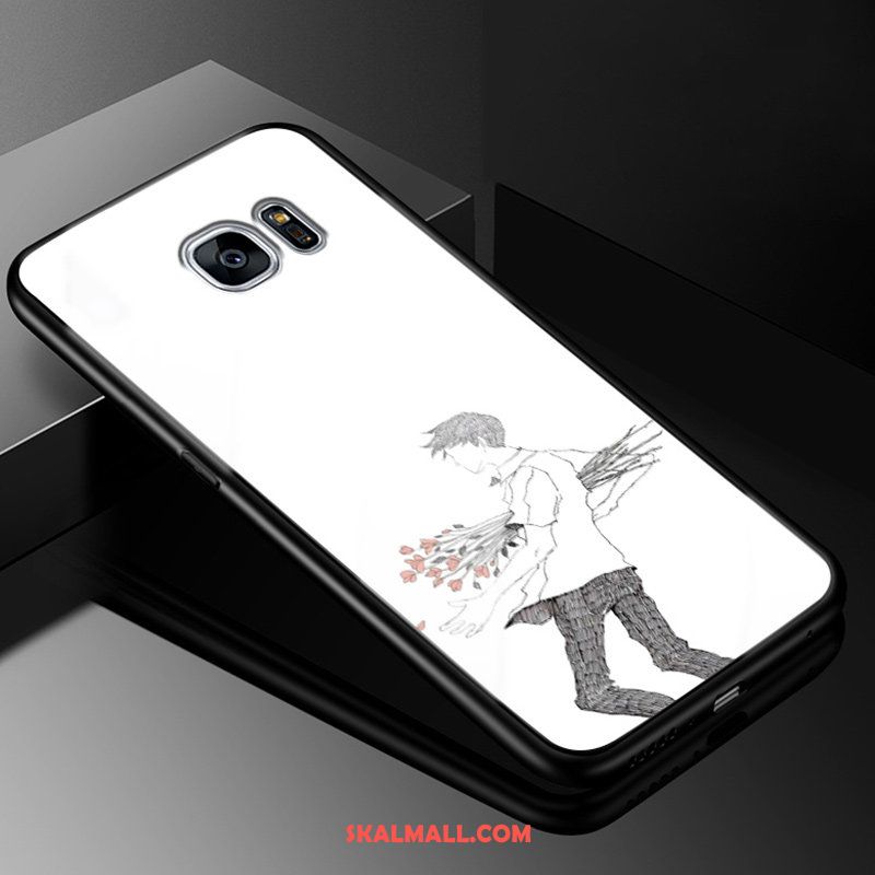 Samsung Galaxy S7 Edge Skal Röd Mjuk Par Mobil Telefon All Inclusive Till Salu