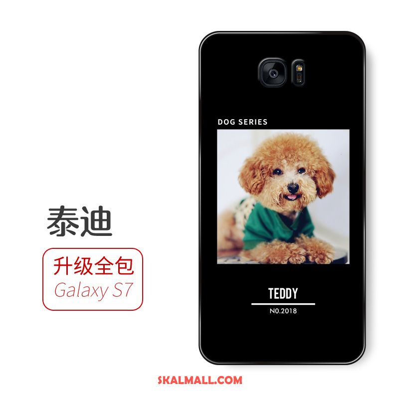 Samsung Galaxy S7 Skal Stjärna Mjuk Svart Mobil Telefon Butik