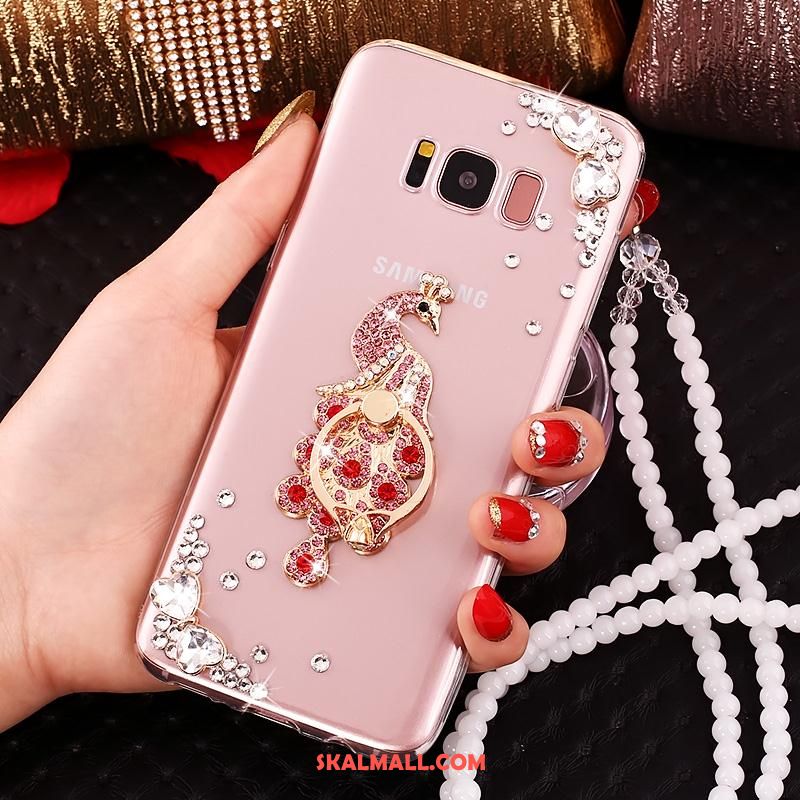 Samsung Galaxy S8+ Skal Boutique Stjärna Silikon Rosa Skydd Fodral På Nätet
