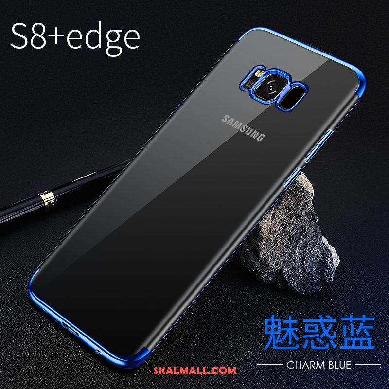 Samsung Galaxy S8+ Skal Mjuk Mobil Telefon Skydd Transparent Plating Billigt