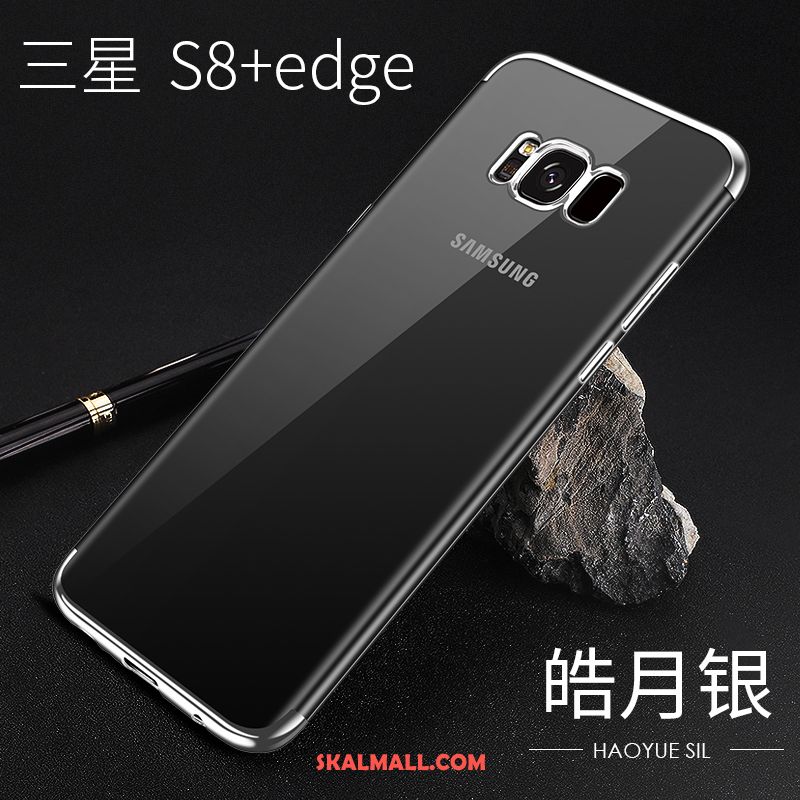 Samsung Galaxy S8+ Skal Mjuk Mobil Telefon Skydd Transparent Plating Billigt