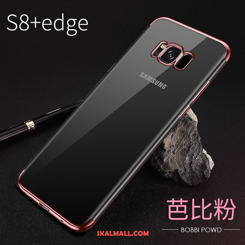 Samsung Galaxy S8+ Skal Mjuk Mobil Telefon Skydd Transparent Plating Billigt