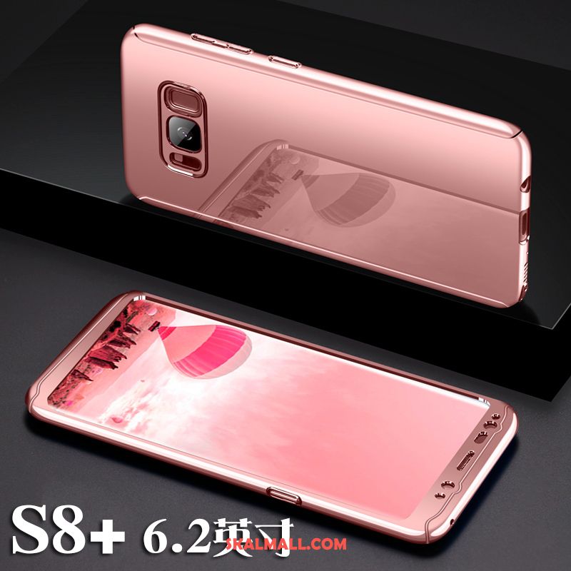 Samsung Galaxy S8+ Skal Rosa Fallskydd Slim Metall All Inclusive Fodral Köpa