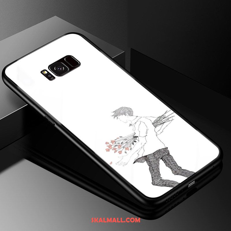 Samsung Galaxy S8 Skal Svart Skydd Glas Par Stjärna Billigt