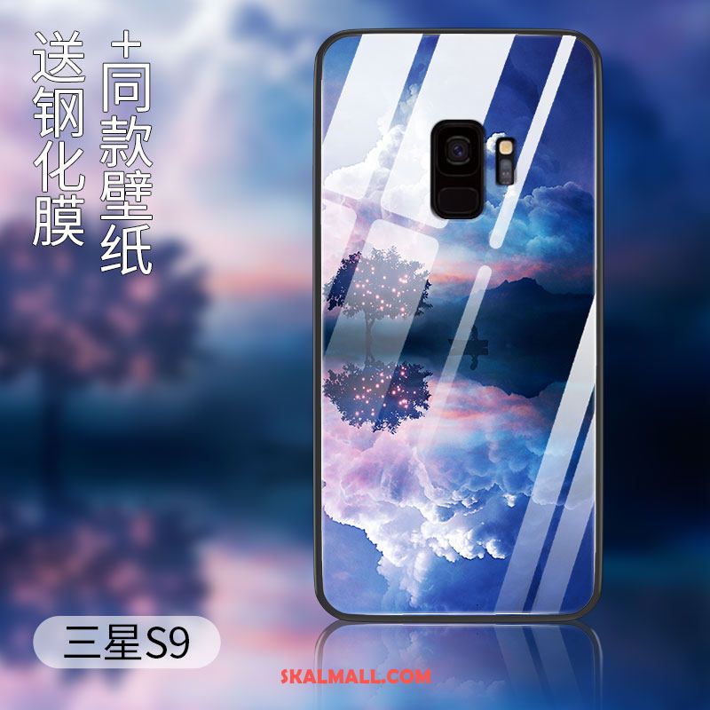 Samsung Galaxy S9 Skal All Inclusive Fallskydd Mobil Telefon Kreativa Blå Fodral Köpa