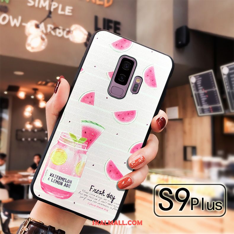 Samsung Galaxy S9+ Skal All Inclusive Mobil Telefon Silikon Frukt Mjuk Billigt