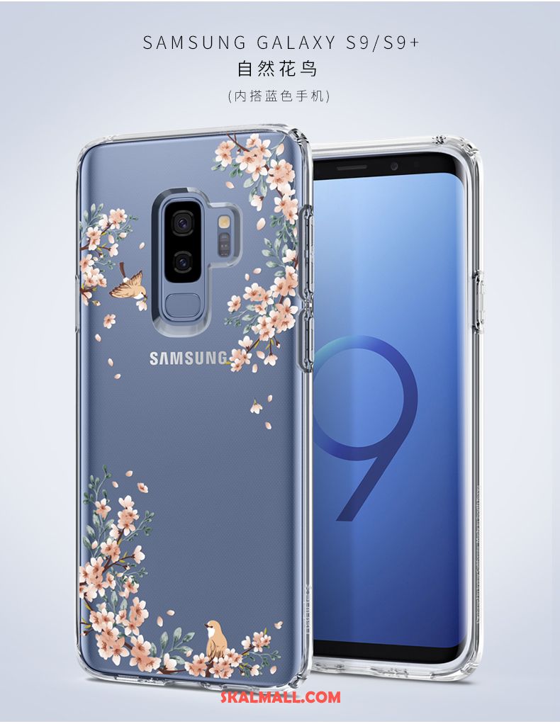 Samsung Galaxy S9+ Skal All Inclusive Skydd Personlighet Transparent Mobil Telefon Billigt