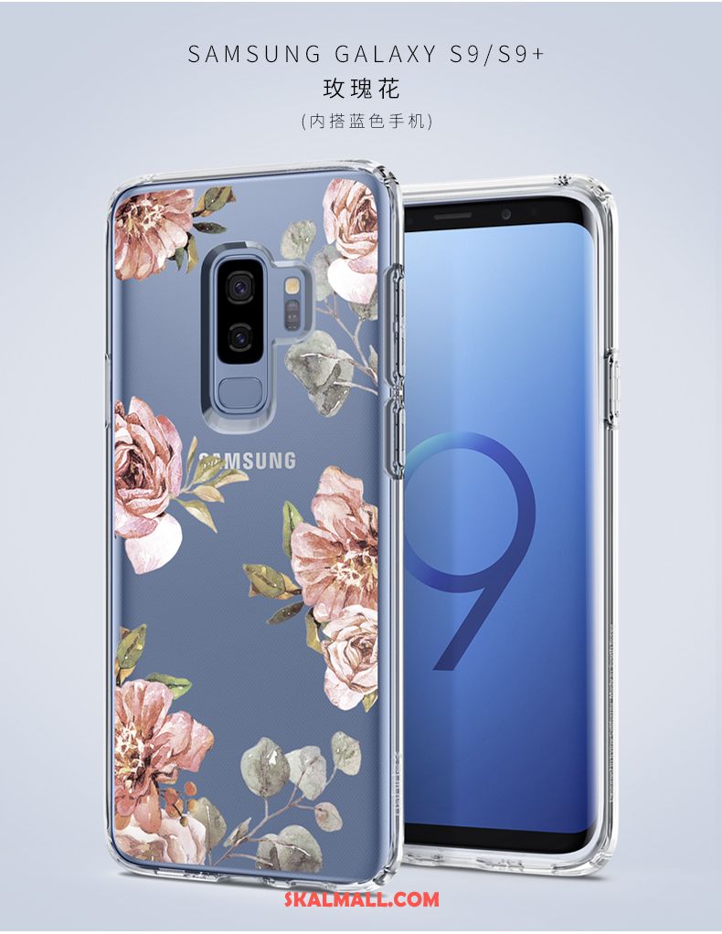 Samsung Galaxy S9+ Skal All Inclusive Skydd Personlighet Transparent Mobil Telefon Billigt