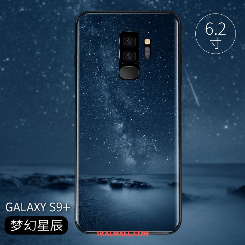 Samsung Galaxy S9+ Skal Fallskydd Glas Nubuck Personlighet Spegel Köpa