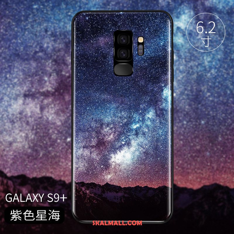 Samsung Galaxy S9+ Skal Fallskydd Glas Nubuck Personlighet Spegel Köpa