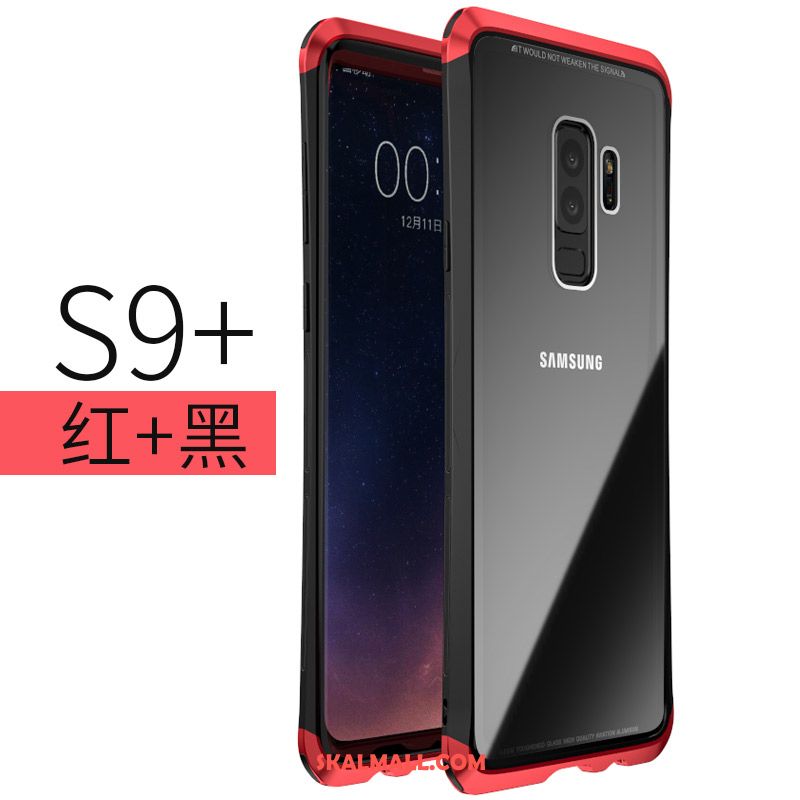 Samsung Galaxy S9+ Skal Frame Hård Fallskydd Metall Mobil Telefon Fodral Billigt