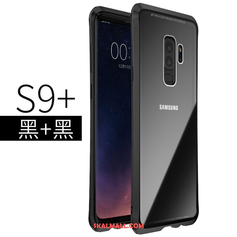 Samsung Galaxy S9+ Skal Frame Hård Fallskydd Metall Mobil Telefon Fodral Billigt