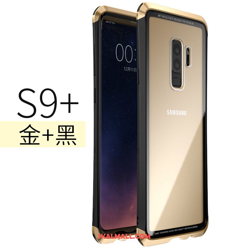 Samsung Galaxy S9+ Skal Frame Hård Fallskydd Metall Mobil Telefon Fodral Billigt