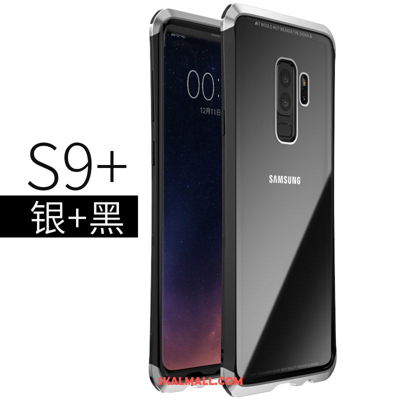 Samsung Galaxy S9+ Skal Frame Hård Fallskydd Metall Mobil Telefon Fodral Billigt