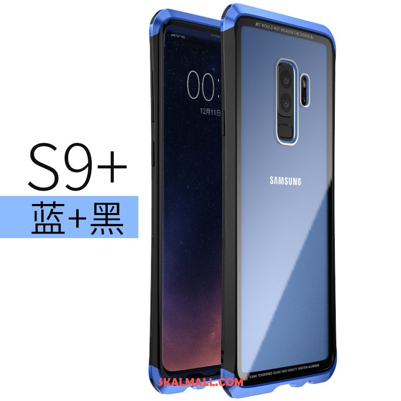 Samsung Galaxy S9+ Skal Frame Hård Fallskydd Metall Mobil Telefon Fodral Billigt