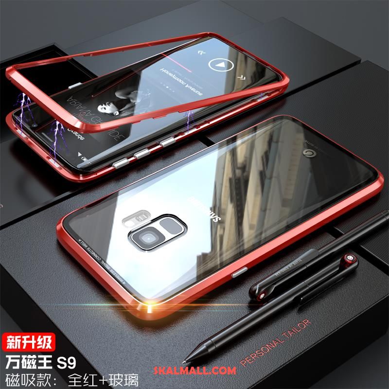 Samsung Galaxy S9 Skal Mobil Telefon Metall Transparent All Inclusive Kreativa Rea