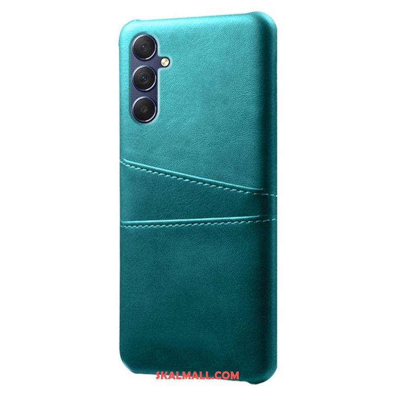 Skal För Samsung Galaxy A15 5g Lädereffektkorthållare