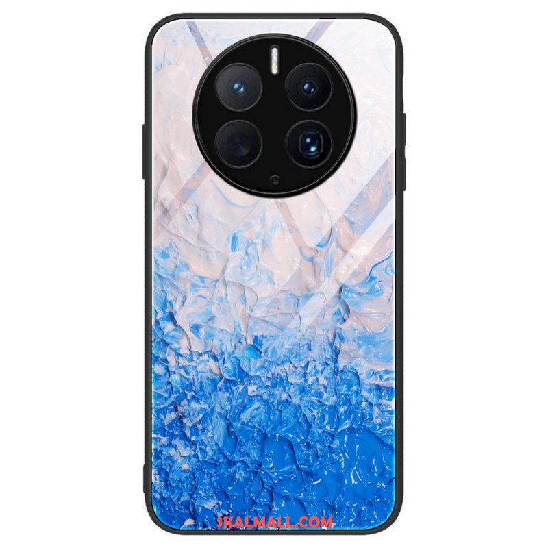 Skal Huawei Mate 50 Pro Snyggt Marmorhärdat Glas