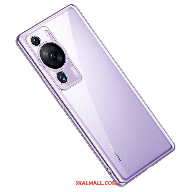 Skal Huawei P60 Pro Transparent Metal Style Kanter Sulada