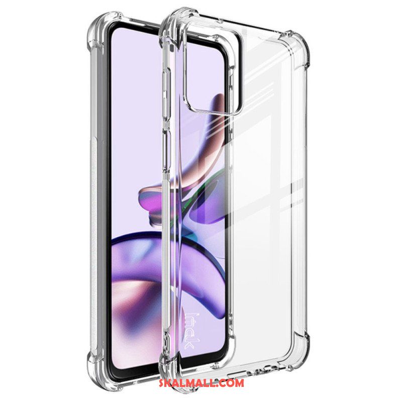 Skal Moto G73 5G Transparent Anti-gulning Imak