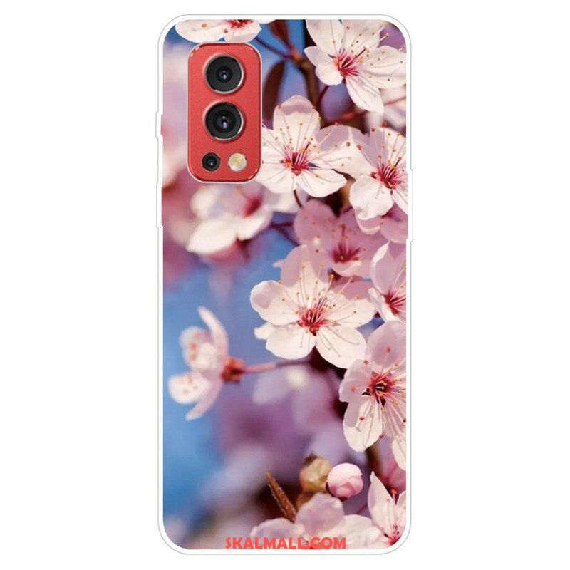 Skal OnePlus Nord 2 5G Realistiska Blommor