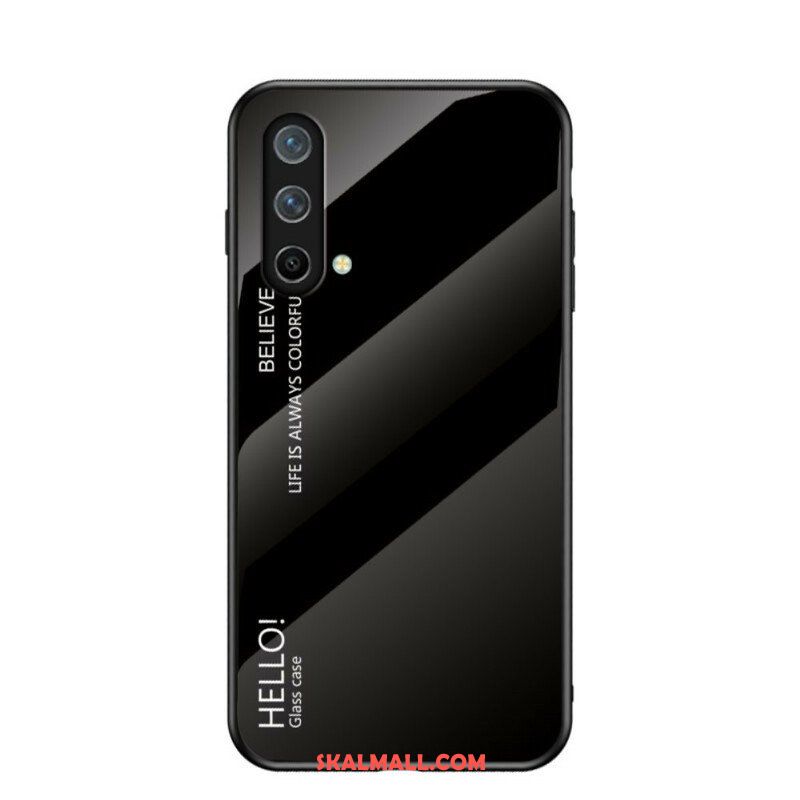 Skal OnePlus Nord CE 5G Härdat Glas Hej