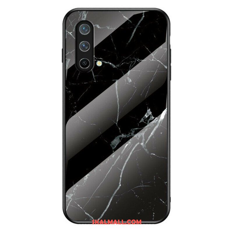 Skal OnePlus Nord CE 5G Marmorfärger Härdat Glas