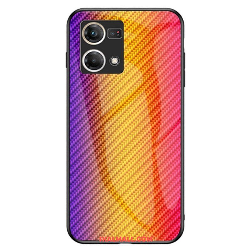 Skal Oppo Reno 7 Kolfiberhärdat Glas