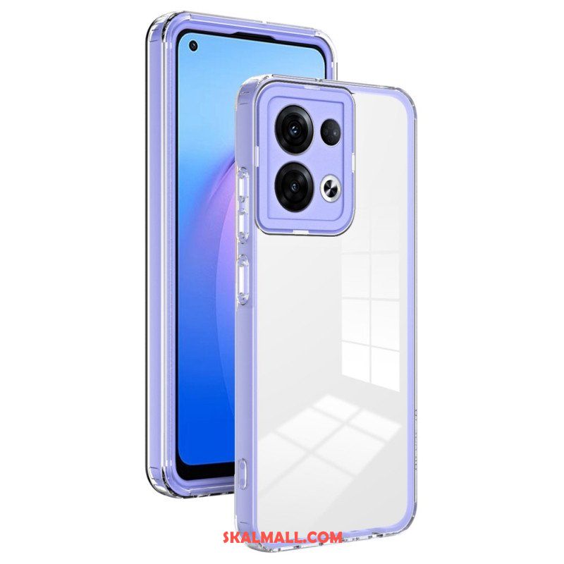 Skal Oppo Reno 8 Transparent Hybrid