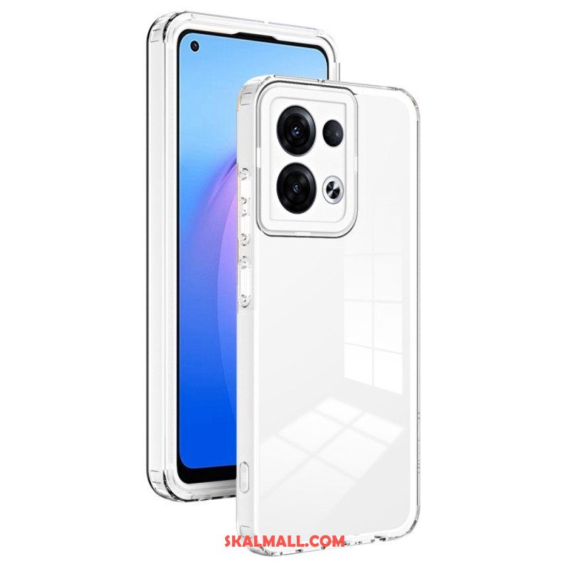 Skal Oppo Reno 8 Transparent Hybrid