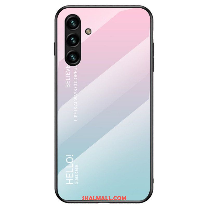 Skal Samsung Galaxy A13 5G / A04s Härdat Glas Hej