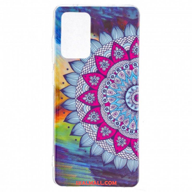 Skal Samsung Galaxy A52 4G / A52 5G / A52s 5G Fluorescerande Färgglada Mandala