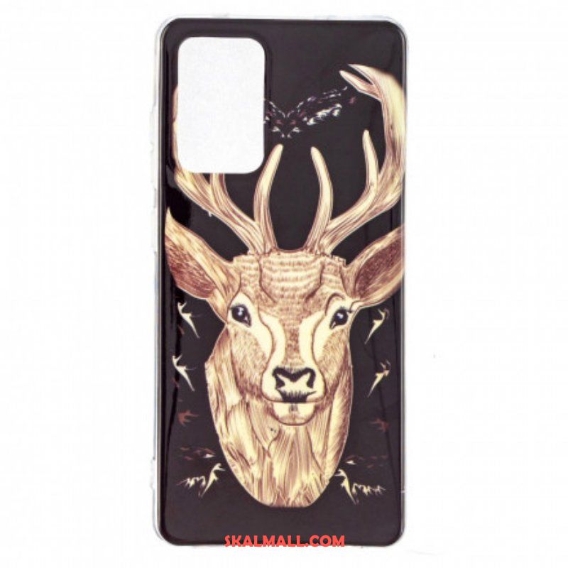 Skal Samsung Galaxy A52 4G / A52 5G / A52s 5G Fluorescerande Majestic Deer