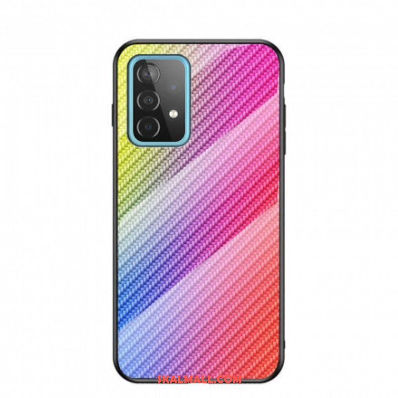 Skal Samsung Galaxy A52 4G / A52 5G / A52s 5G Kolfiberhärdat Glas