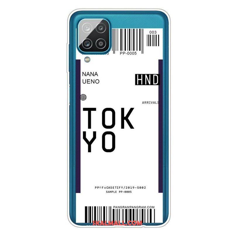 Skal Samsung Galaxy M12 / A12 Boardingkort Till Tokyo