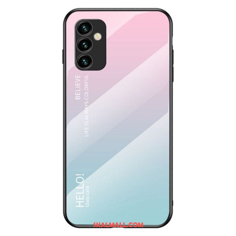 Skal Samsung Galaxy M23 5G Härdat Glas Hej