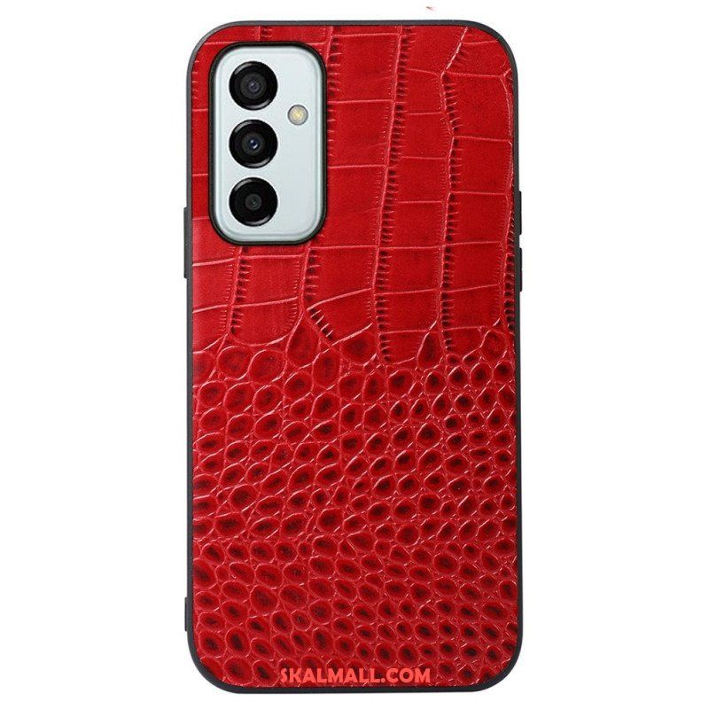 Skal Samsung Galaxy M23 5G Äkta Crocodile Texture Läder