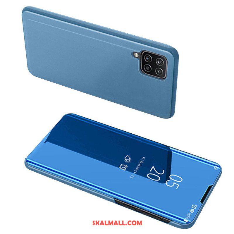 Skal Samsung Galaxy M32 Spegel Och Konstläder