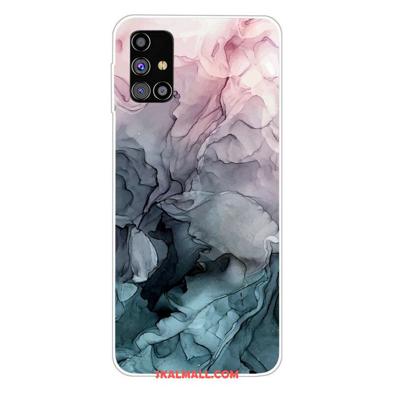 Skal Samsung Galaxy M51 Färgad Marmor