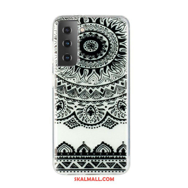 Skal Samsung Galaxy S21 5G Sömlös Blomma Mandala