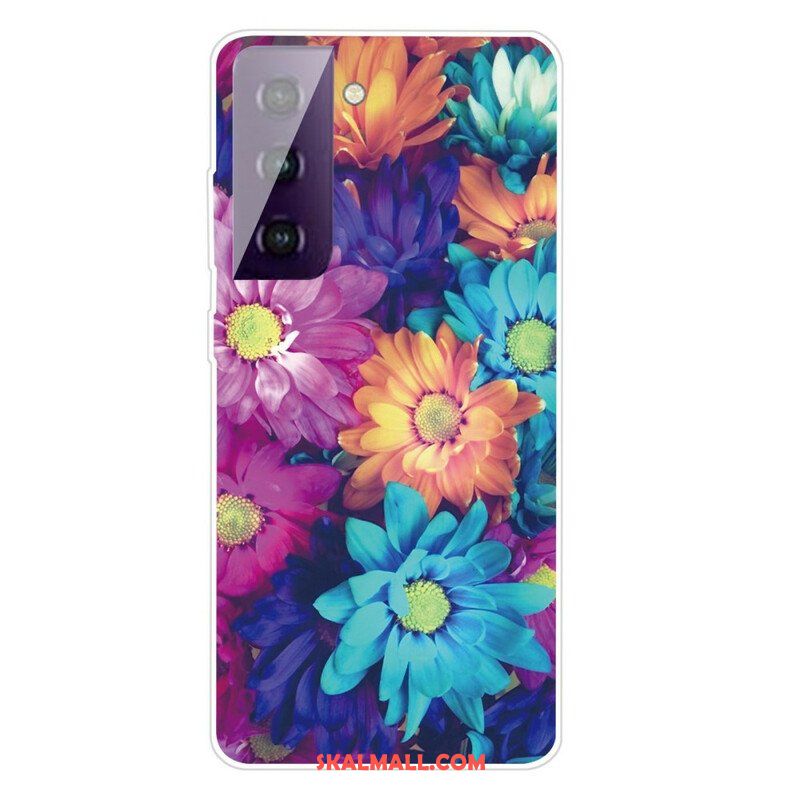 Skal Samsung Galaxy S21 FE Flexibla Blommor